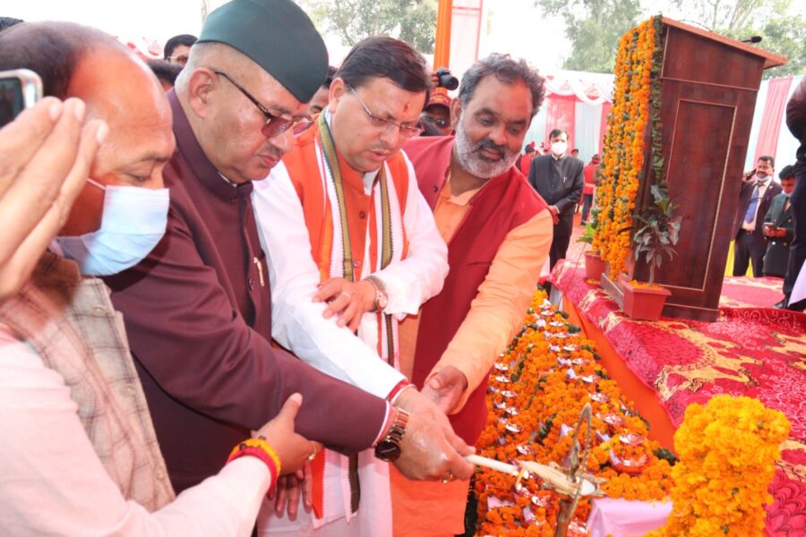 शहीदों के ऑगन की मिट्टी से बनेगा पांचवा सैन्य धाम: सीएम धामी