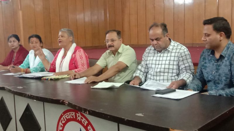 भाजपा नेत्री बंदना बिष्ट ने लगाया भू माफियाओं पर जबरन जमीन हथियाने का आरोप