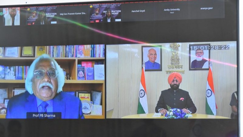 स्वयं को दुनियां की महाशक्ति के रूप में स्थापित करना हमारा सपना है: राज्यपाल
