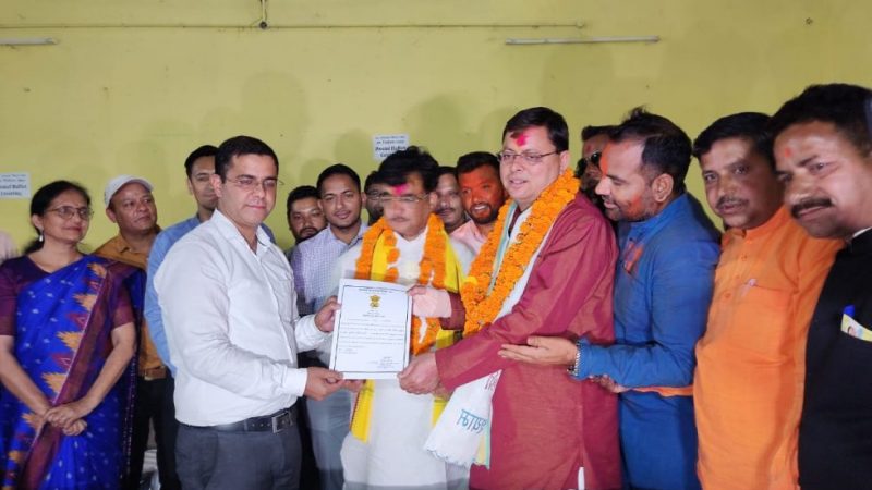सीएम धामी ने चम्पावत उप चुनाव में मिली जीत को बताया जनता की जीत