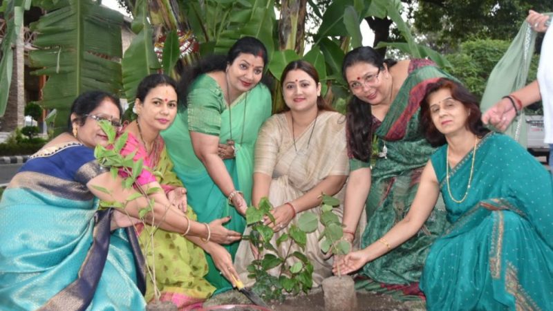 मुख्यमंत्री धामी ने सपरिवार के साथ विधि विधान से मनाया हरेला पर्व, पत्नी गीता पुष्कर धामी ने किया फलदार पौधों का रोपण