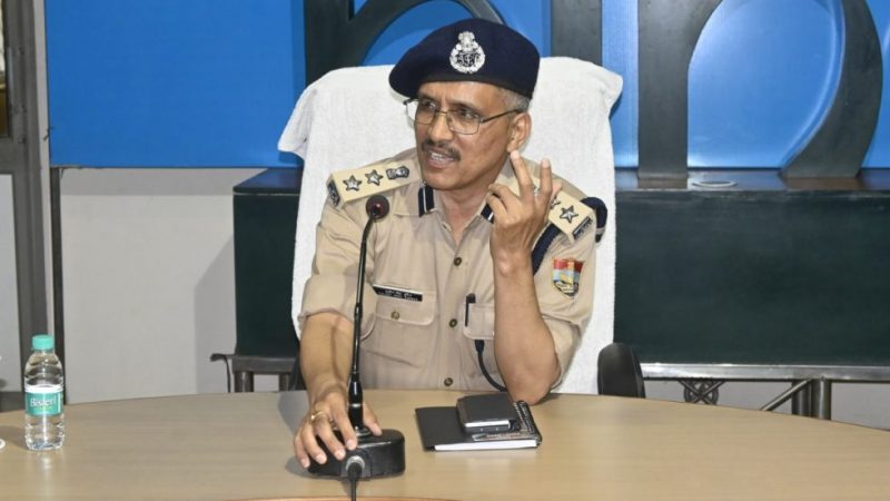 पदभार संभालने के साथ बोले एसएसपी दलीप सिहं कुवंर, साइबर क्राइम, नशा कारोबारियों व भू-धोखाधड़ी करने वालों पर होगी सख्त कार्यवाही