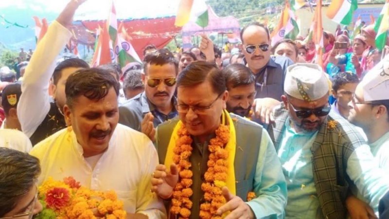सीएम धामी पहुंचे चमोली, सेना के जवानों के साथ ‘हर घर तिरंगा’ कार्यक्रम में होंगे शामिल