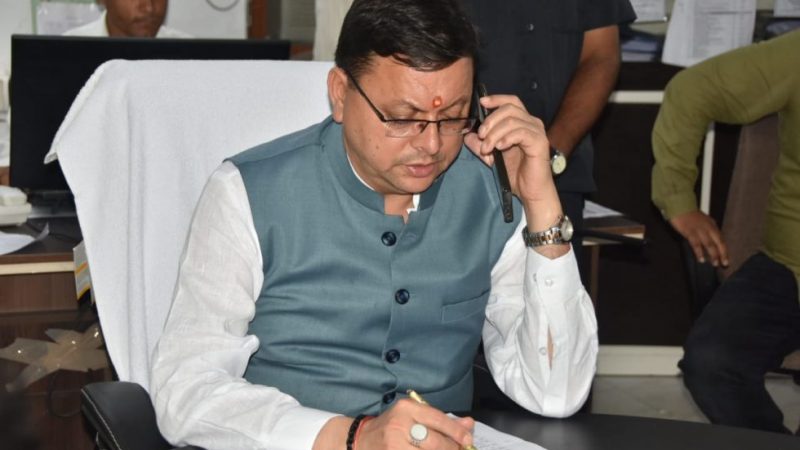 सीएम धामी ने रायपुर व थानो के आपदा ग्रस्त क्षेत्रों की स्थिति का लिया जायजा, अधिकारियों को दिए कड़े निर्देश