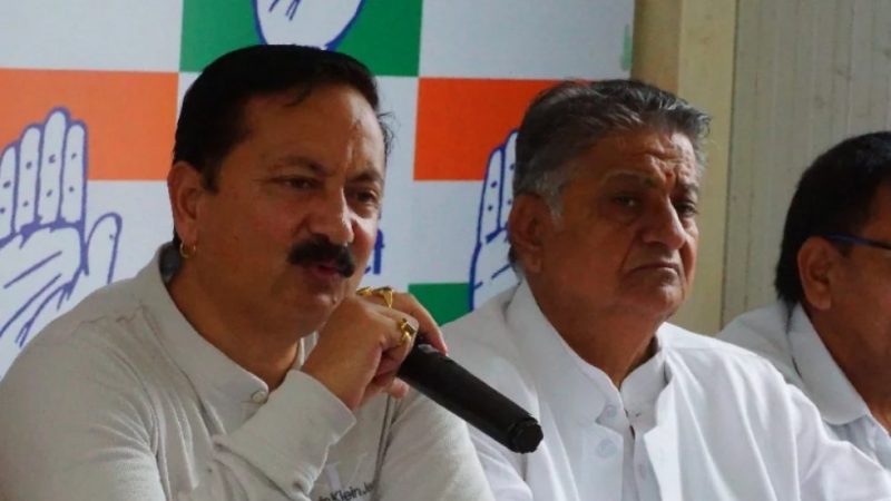 ‘भारत जोड़ों तिरंगा यात्रा’ शुरू, कांग्रेस प्रदेश अध्यक्ष करण माहरा ने किया शुभारंभ