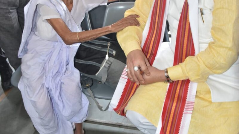 बुजुर्ग स्वतंत्रता संग्राम सेनानी रामप्यारी ने मुख्यमंत्री को पत्र भेजकर जताया आभार