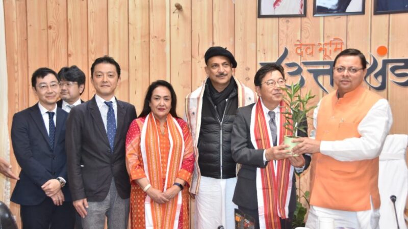 आपदा प्रबंधन एवं भूकम्परोधी तकनीक के क्षेत्र में जापान से सहयोग लिया जाए-मुख्यमंत्री धामी