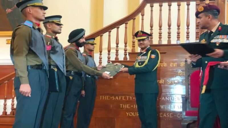 भारतीय सैन्य अकादमी की मुख्यधारा में शामिल हुए 69 कैडेट