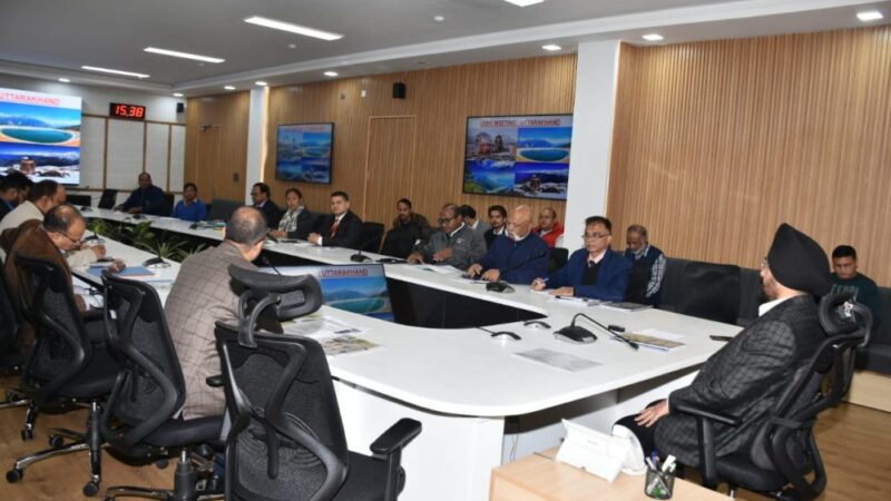 मुख्य सचिव ने की यूनिक आइडेंटिफिकेशन इंप्लीमेंटेशन कमेटी की बैठक