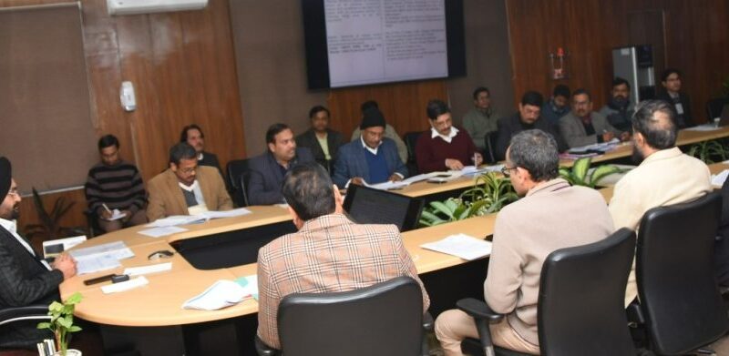 मुख्य सचिव ने की गंगा समिति की 14वीं बैठक, दिए कई निर्देश