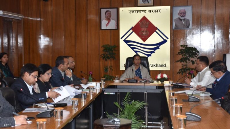 अपर मुख्य सचिव ने की जल जीवन मिशन की प्रगति समीक्षा