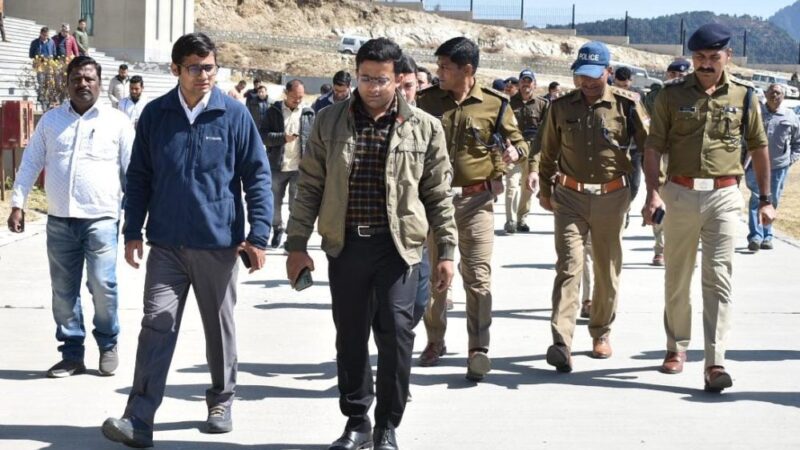 जिलाधिकारी ने विधानसभा बजट सत्र की तैयारियों का लिया जायजा