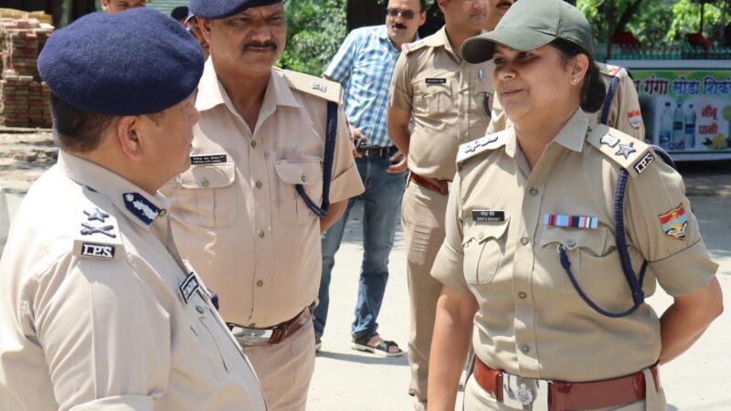 आई0 जी0 गढ़वाल रेंज महोदय द्वारा किया गया कांवड़ मेला क्षेत्र का भ्रमण।