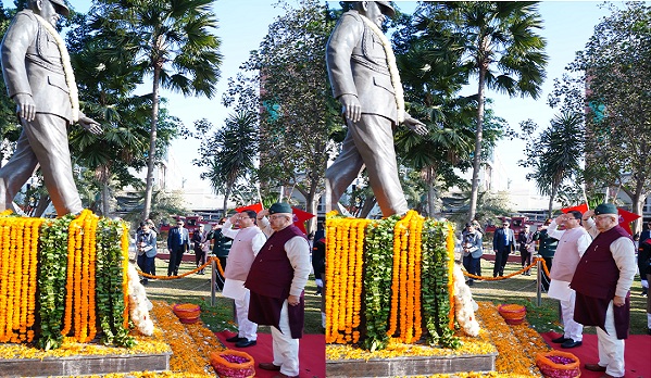 मुख्यमंत्री पुष्कर सिंह धामी ने भारत के प्रथम सीडीएस जनरल विपिन रावत की पुण्यतिथि पर उनकी प्रतिमा पर पुष्पांजलि की अर्पित