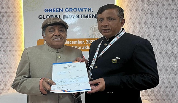 उत्तराखंड ग्लोबल इन्वेस्टर्स समिट में फ़िल्म निर्माण क्षेत्र में हुआ निवेश, जिंदल प्रोडक्शन प्रा. लि. द्वारा फ़िल्म ट्रैनिंग इंस्टीट्यूट एन्ड प्रोडक्शन रिसर्च की स्थापना के लिए किया गया एमओयू