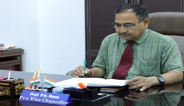भगवंत ग्लोबल विश्वविद्यालय के प्रतिकुलपति बने प्रोफेसर पीएस राणा
