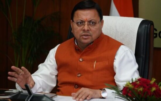 सीएम पुष्कर सिंह धामी ने राजस्थान के मनोनीत मुख्यमंत्री भजन लाल शर्मा को दी शुभकामना