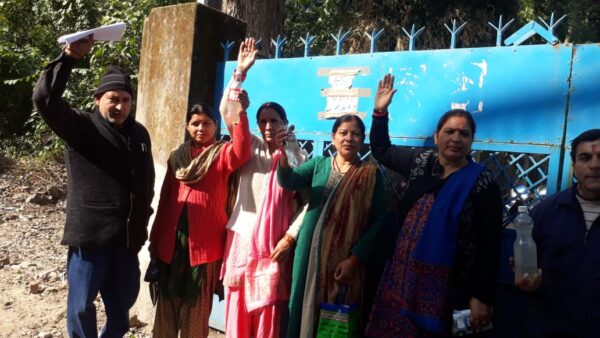 कोटद्वार में गंदे पानी की आपूर्ति के खिलाफ प्रदर्शन