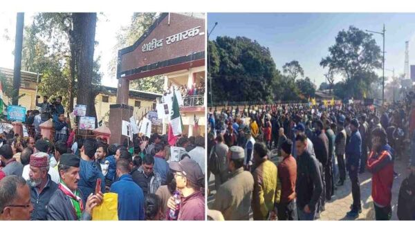 मूल निवास और भू कानून के समर्थन रैली में उमड़ा जन सैलाब