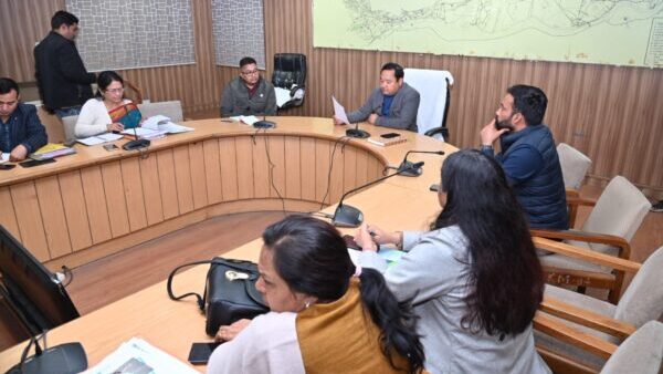 डीएम धीराज सिंह गर्ब्याल की अध्यक्षता में हरिद्वार शहर के ड्रेनेज मास्टर प्लान के सम्बन्ध में बैठक आयोजित