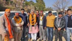 गढ़वाल सांसद तीरथ सिंह रावत ने किया कल्जीखाल की 65 करोड़ लागत से अपग्रेड होने वाली पांच सड़कों का शिलान्यास