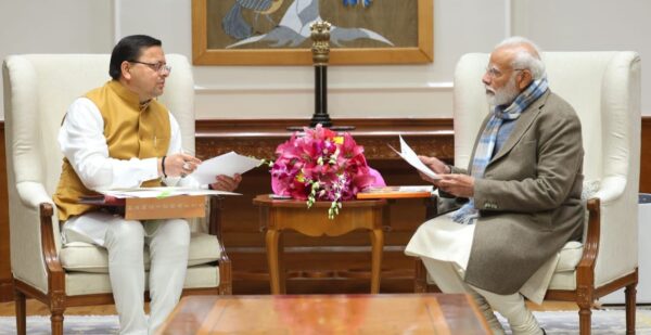 मुख्यमंत्री पुष्कर सिंह धामी ने नई दिल्ली में प्रधानमंत्री नरेन्द्र मोदी से की भेंट, इन विषयों पर हुई विस्तृत चर्चा..