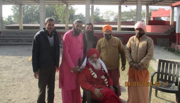 श्री रामानंद संप्रदाय श्री वैष्णव मंडल के अध्यक्ष चुने गये परम पूज्य बाबा हठ योगी महाराज, स्थानीय संतो तथा नागरिकों ने फूल माला पहनाकर किया अभिनंदन