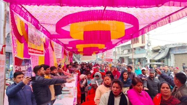 विकसित भारत संकल्प यात्रा कार्यक्रम का सुभाष चौक एवं सब्जी मंडी चौक जसपुर में किया गया आयोजन