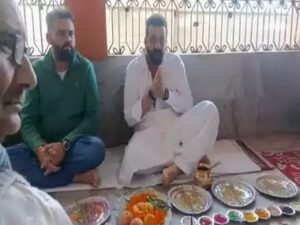 फिल्म स्टार संजय दत्त ने गया में अपने पितरों का किया पिंडदान