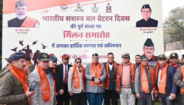 भारत की सेना का सैनिक होना गर्व की बात – सैनिक कल्याण मंत्री गणेश जोशी