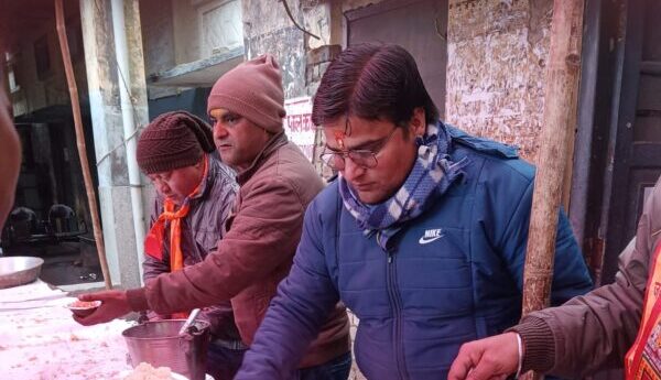रामलला प्राण प्रतिष्ठा के उपलक्ष्य में राम मय हुआ कोटद्वार