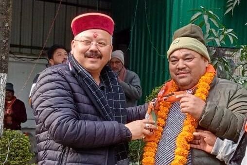 कांग्रेसी नेता एवं समाजसेवी अंकुर भंडारी हुए भाजपा में शामिल