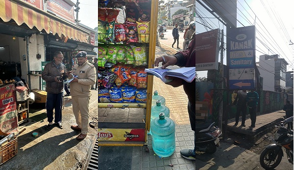 डीएम सोनिका के निर्देशन में चलाया गया अवैध अतिक्रमण के खिलाफ अभियान, टीम ने अतिक्रमण मुक्त अभियान के तहत अवैध होर्डिंग्स भी हटाये, इनका चालान कर लगाया अर्थदंड