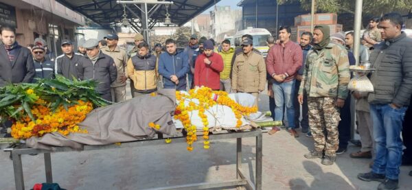 पंचतत्व में  विलीन हुए राजाजी नेशनल पार्क की चीला रेंज के रेंजर शैलेश घिल्डियाल एवं डिप्टी रेंजर प्रमोद ध्यानी