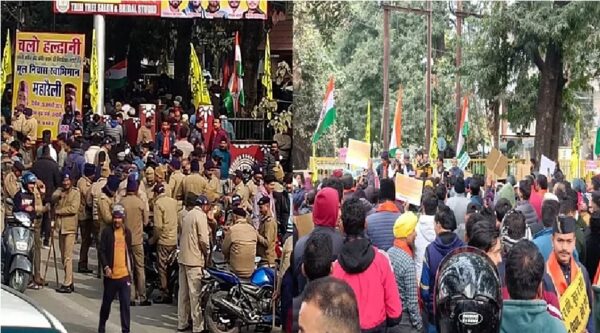 उत्तराखंड : हल्द्वानी में मूल निवास स्वाभिमान रैली में उमड़े