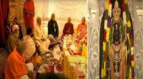 अयोध्या में रामलला की प्राण प्रतिष्ठा संपन्न, 500 वर्षों से अधिक का इंतजार समाप्त