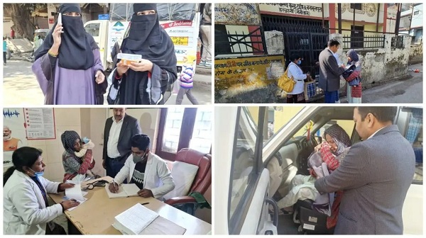 हल्द्वानी : कर्फ्यू प्रभावित क्षेत्र में किया गया गैस, सब्जी एवं दूध का वितरण