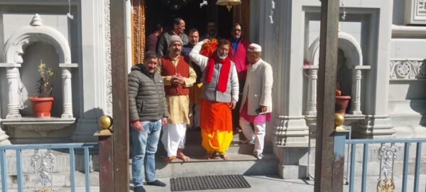 श्री बदरीनाथ धाम कपाट खुलने की तिथि तय करने की  प्रक्रिया- गाडूघड़ा श्री नृसिंह मंदिर जोशीमठ से पूजा अर्चना पश्चात योग बदरी पांडुकेश्वर रवाना