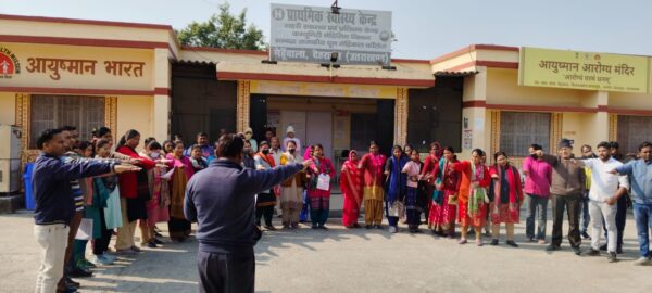 जिला निर्वाचन अधिकारी सोनिका के निर्देश पर जनपद के विभिन्न स्थानों पर स्वीप के तहत चलाया जा रहा है मतदाता जागरूकता अभियान