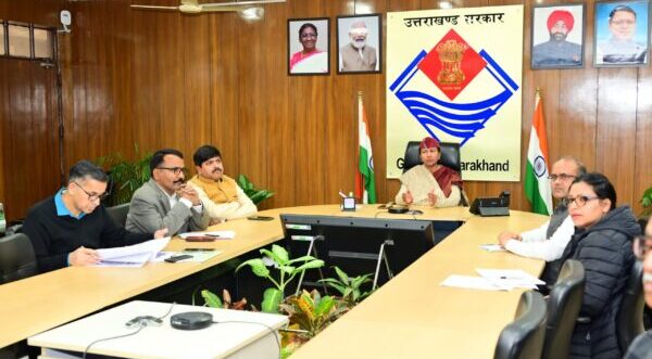 मुख्य सचिव राधा रतूड़ी ने अध्यक्षता में JICA के वित्तीय सहयोग से संचालित उत्तराखण्ड इंटीग्रेटेड हॉर्टीकल्चर डेवलपमेंट प्रोजेक्ट की तीसरी हाई पावर कमेटी/स्टीयरिंग कमेटी की बैठकआयोजित