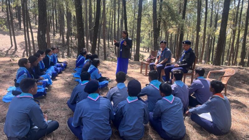 तीन दिवसीय रोवर्स रेंजर्स प्रशिक्षण कैंप का हुआ शुभारंभ