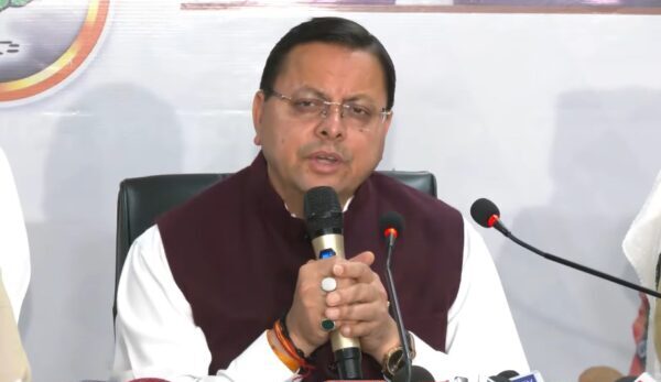 मुख्यमंत्री पुष्कर सिंह धामी ने राज्य सरकार के दो वर्ष पूर्ण होने पर प्रदेशवासियों को दी शुभकामनाएं, प्रदेश की देवतुल्य जनता द्वारा दिये जा रहे आशीर्वाद एवं सहयोग के लिये जताया आभार