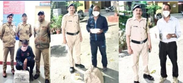 वरिष्ठ पुलिस अधीक्षक के सख्त निर्देशों पर पुलिस लगातार कस रही अराजक तत्वों पर लगाम