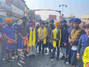 दसवें गुरु साहिब श्री गुरु गोबिन्द सिंह जी के 359वें पावन प्रकाश पर्व के उपलक्ष्य गुरुद्वारा श्री गुरु सिंह सभा, आढत बाजार के तत्ववाधान में भव्य नगर का आयोजन