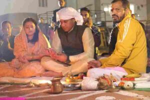 पुलिस लाइन देहरादून में आयोजित किया गया होलिका दहन कार्यक्रम, एसएसपी दून द्वारा पुलिस परिवार के बच्चो तथा परिजनों के साथ मनाई होली