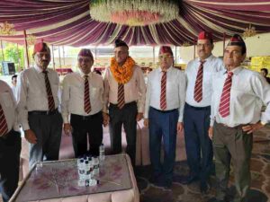 4 महार (बोर्डस् ) के पूर्व सैनिकों ने बड़ी धूमधाम से मनाया बटालियन का 78वाँ स्थापना दिवस