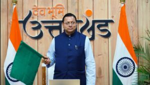 रामनगर-देहरादून एक्सप्रेस रेल सेवा का शुभारंभ’, ’मुख्यमंत्री धामी एवं केंद्रीय रेल मंत्री अश्विनी वैष्णव ने वर्चुअल माध्यम से किया संयुक्त फ्लैग ऑफ