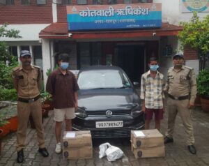 अवैध शराब के साथ 5 शराब तस्करों को दून पुलिस ने किया गिरफ्तार