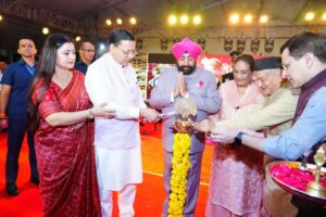 श्रीकृष्ण जन्माष्टमी के अवसर पर पुलिस लाइन देहरादून में आयोजित कार्यक्रम में मुख्यमंत्री धामी ने किया प्रतिभाग